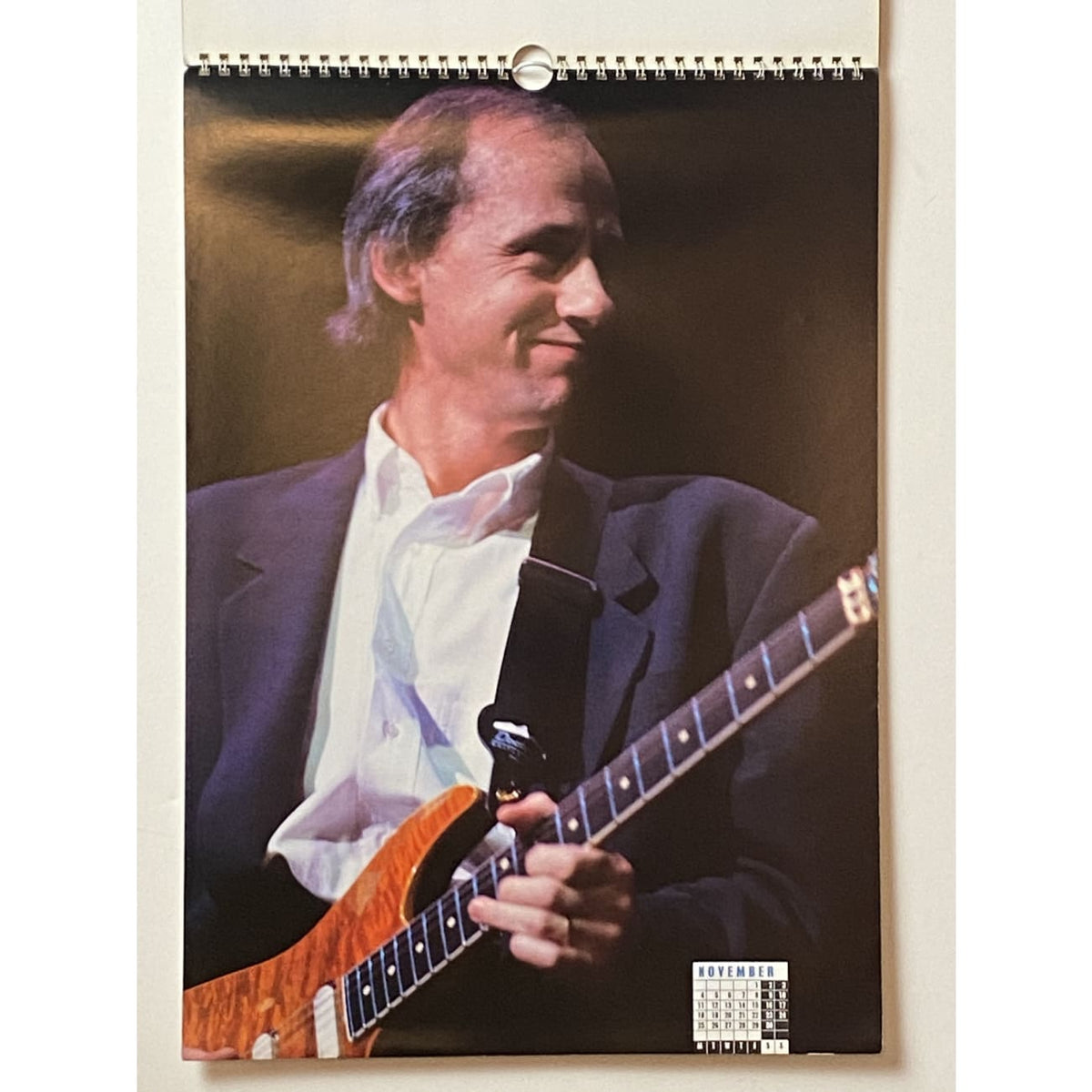 Dire Straits 1991 Vintage Calendar – MusicGoldmine.com