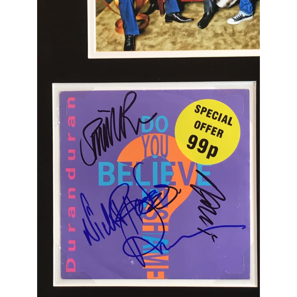 Duran Duran Autographed Memorabilia w/JSA COA – MusicGoldmine.com