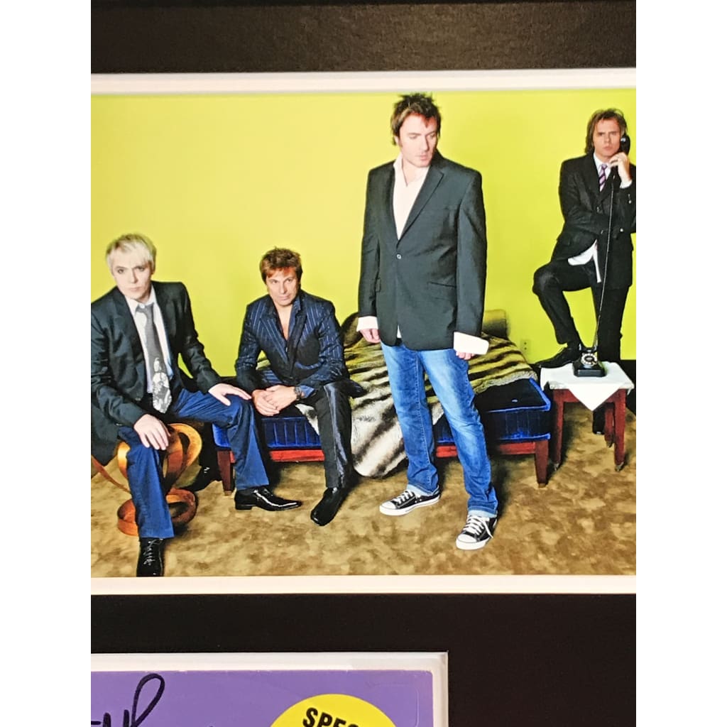 Duran Duran Autographed Memorabilia w/JSA COA