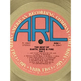 Earth Wind & Fire Best Of Vol. 1 RIAA Gold LP Award - Record Award