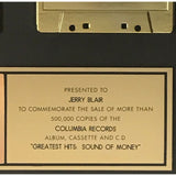 Eddie Money Greatest Hits: Sound Of Money RIAA Gold Album Award