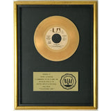ELO Telephone Line RIAA Gold 45 Single Award - Record Award