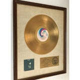 Elton John 1970 debut RIAA Gold LP Award presented to Mr/Mrs Taupin - RARE - Record Award