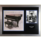 Elton John Album Collage signed by Elton John w/Epperson LOA