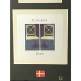Elton John Duets Album Danish Award - Record Award