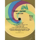 Elton John Honky Chateau 1972 Disc Award Ltd - RARE