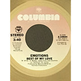Emotions Best Of My Love RIAA Gold 45 Award - Record Award