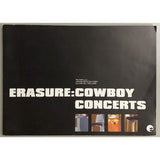 Erasure 1992 Cowboy Concerts Tour Program - Music Memorabilia
