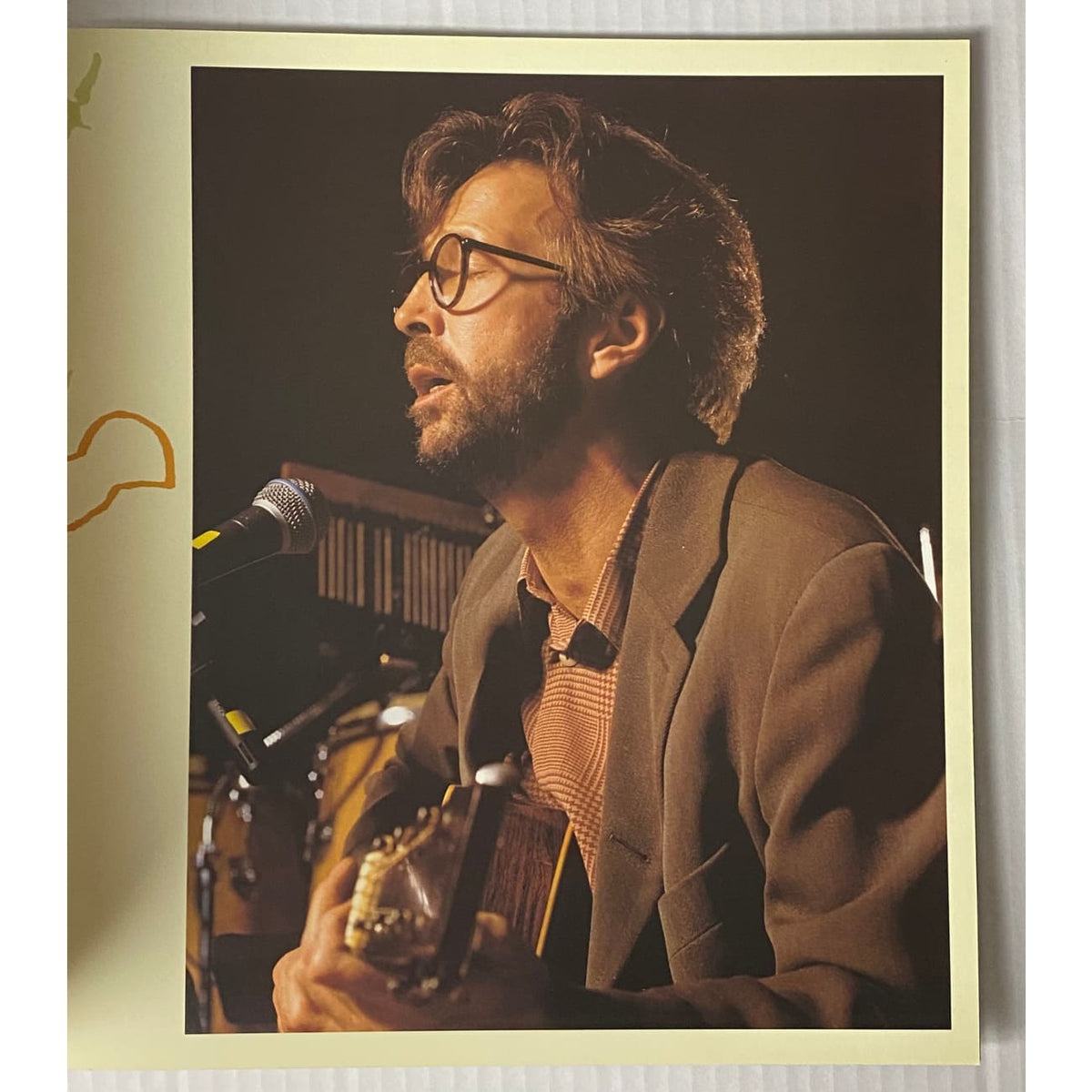 【特価豊富な】90s ビンテージ Eric Clapton プロモ ポスター From the Cradle 非売品 販促 エリッククラプトン ミュージシャン
