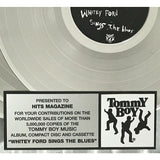 Everlast Whitey Ford Sings The Blues Tommy Boy label LP award - Record Award