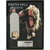 Faith Hill Breathe RIAA 7x Multi-Platinum Album Award - Record Award