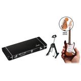 George Harrison Miniature Fender™ Strat™ Rocky Design Mini Guitar Replica - Fab Four - Miniatures