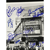 Fillmore West Collage Signed By 20 Artists w/Epperson LOA - Music Memorabilia Collage