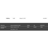 Firefall Elan RIAA Platinum LP Award