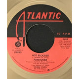 Foreigner Hot Blooded RIAA Gold Single Award - Record Award