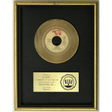 Frankie Valli Grease RIAA Gold 45 Single Award - Record Award