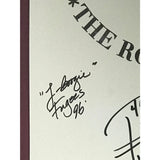Fugees & Other Columbia Artists Signed Poster - Music Memorabilia Collage