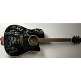 Garth Brooks Dierks Bentley Keith Urban + 6 Signed Takamine Guitar w/JSA LOA - RARE - Guitar