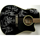 Garth Brooks Dierks Bentley Keith Urban + 6 Signed Takamine Guitar w/JSA LOA - RARE - Guitar