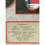 Garth Brooks The Hits RIAA 8x Multi-Platinum Album Award - Record Award
