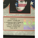 Garth Brooks The Hits RIAA 8x Multi-Platinum Album Award
