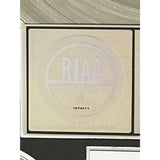 Genesis Invisible Touch RIAA 6x Multi-Platinum Album Award presented to/signed by Genesis