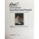 George Michael Signed Photo Collage w/Epperson LOA