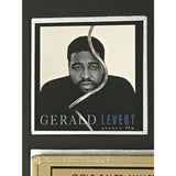 Gerald Levert Groove On RIAA Gold Album Award - Record Award