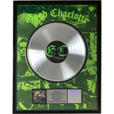Good Charlotte The Young and the Hopeless RIAA Platinum Award - Record Award