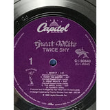 Great White Twice Shy RIAA Platinum Album Award