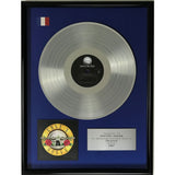 Guns N’ Roses Appetite For Destruction Geffen France 1987 Label Award presented to GNR drummer Steven Adler - RARE - Record Award