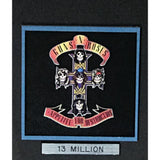 Guns N’ Roses Appetite For Destruction RIAA 13x Multi-Platinum Award presented to Steven Adler - RARE - Record Award