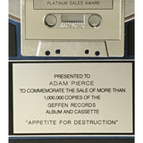 Guns N’ Roses Appetite For Destruction RIAA Platinum LP Award - Record Award