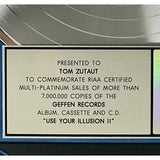Guns N’ Roses Use Your Illusion II RIAA 7x Multi-Platinum Award - Record Award