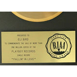 Hamilton Joe Frank & Reynolds Fallin’ In Love RIAA Gold Single Award - Record Award