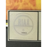 Hanson Middle Of Nowhere RIAA 4x Multi-Platinum Album Award - Record Award