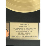 Harvey Danger Where Have All The Merrymakers Gone? RIAA Gold Album Award - Record Award