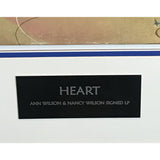 Heart Dog & Butterfly album signed by Ann and Nancy Wilson w/JSA COA