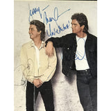 Huey Lewis & The News Fore! Poster signed by full group - Music Memorabilia