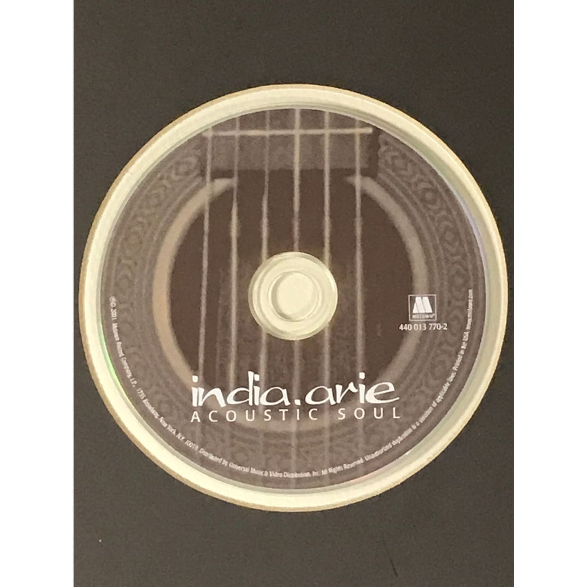 India Arie Acoustic Soul RIAA Platinum Album Award