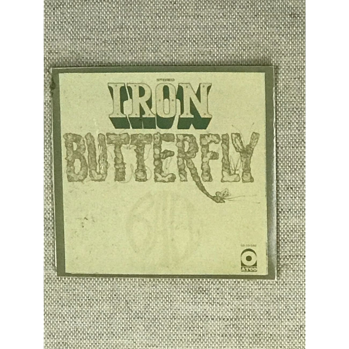 Iron Butterfly Ball RIAA Gold LP Award RARE