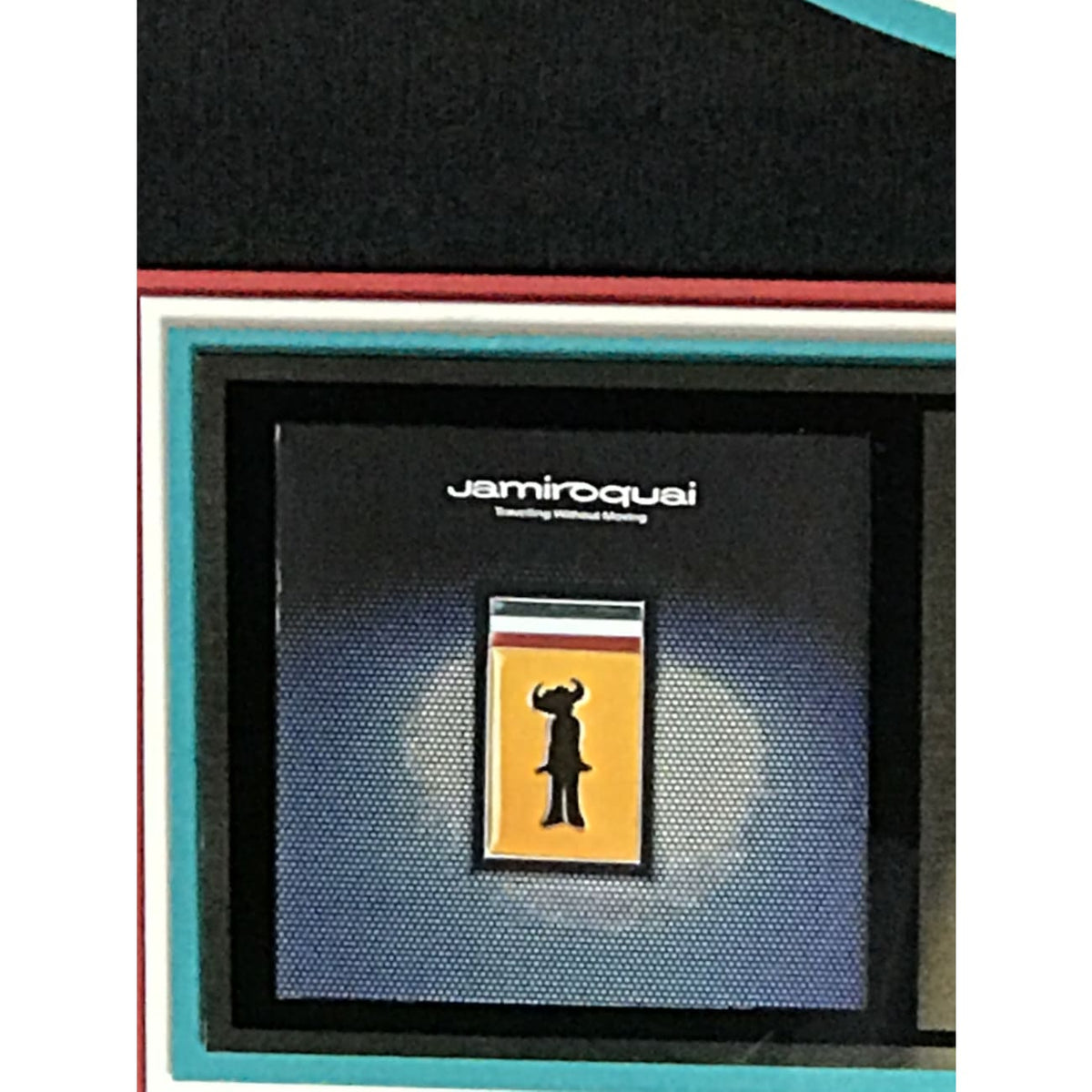 Jamiroquai Travelling Without Moving RIAA Gold Album Award
