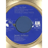 Janet Jackson Miss You Much RIAA Gold Single Award presented to Janet Jackson - RARE - Record Award