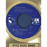 Janet Jackson Rhythm Nation RIAA Gold Single Award presented to Janet Jackson - RARE - Record Award