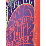 Jefferson Airplane Bill Graham BG-54 1967 Poster - 1st Printing - Poster