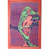Jefferson Airplane Bill Graham BG-54 1967 Poster - 1st Printing - Poster