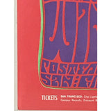 Jefferson Airplane Bill Graham BG-54 1967 Poster - 1st Printing - Poster