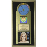 Jessica Simpson Sweet Kisses RIAA Gold Album Award - Record Award