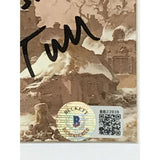 Jethro Tull Christmas Album Signed w/BAS COA - Music Memorabilia Collage