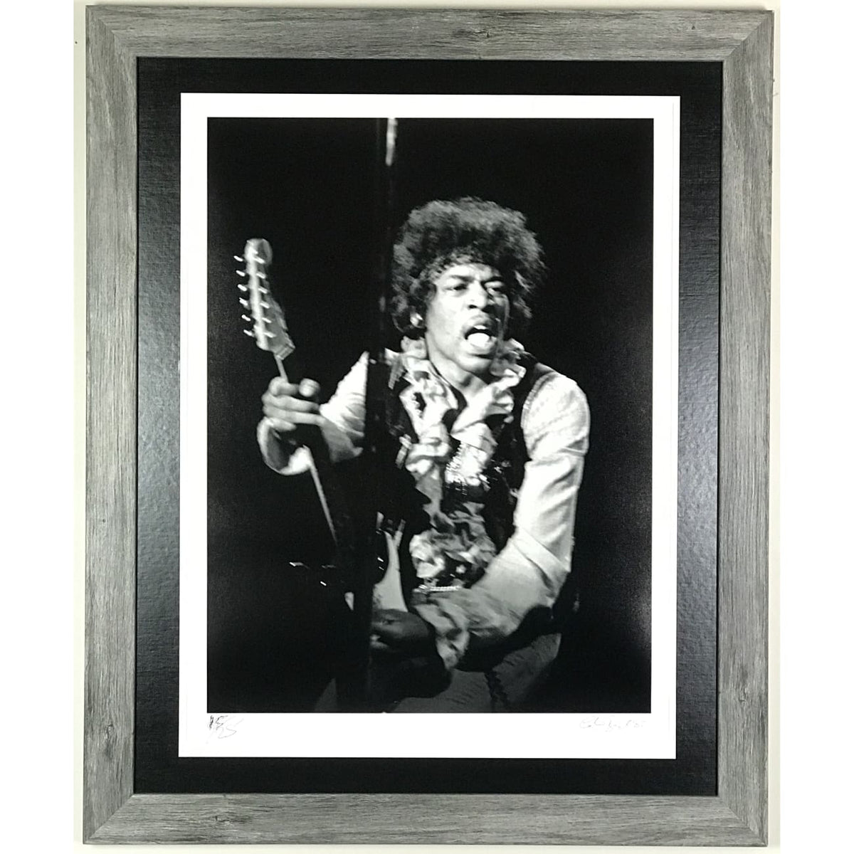 Jimi Hendrix Colin Beard-Signed #15/25 Limited Edition 1967 Photo